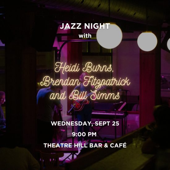 Jazz Night Hosted by Heidi Burns