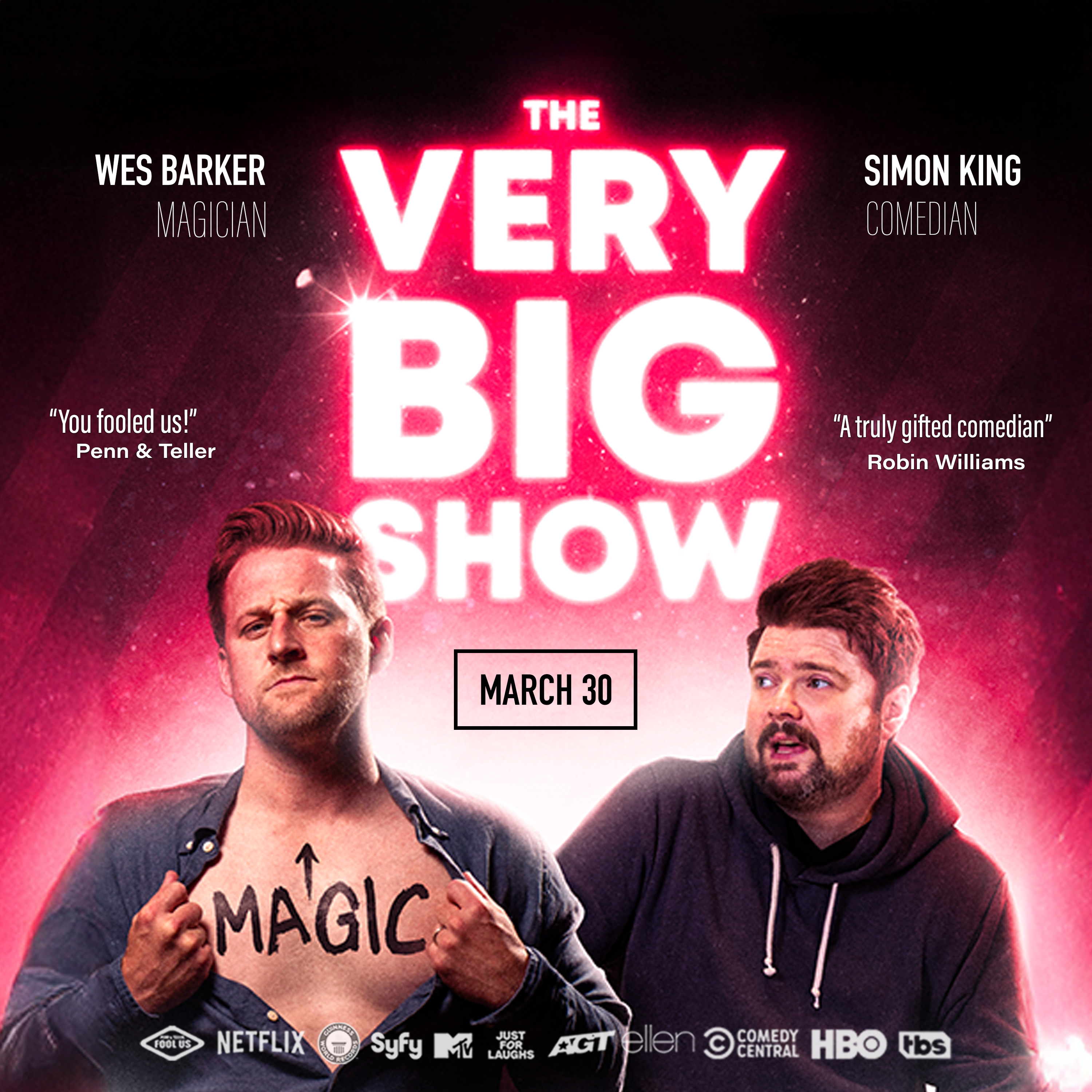 The Very Big Show with Wes Barker and Simon King