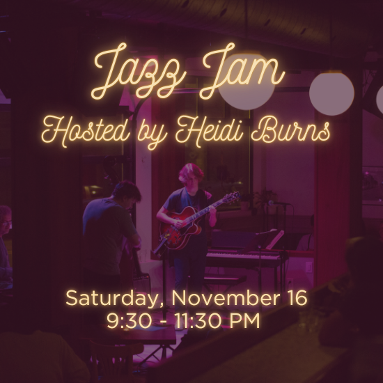 Jazz Jam With Heidi Burns!