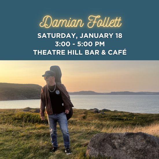 Damian Follett Plays Theatre Hill!