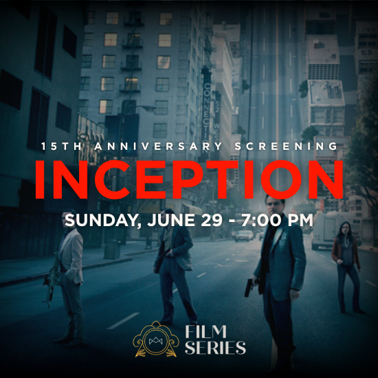 Majestic Theatre Film Series: Inception (15th Anniversary Screening)