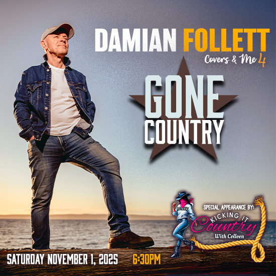 Damian Follett: GONE COUNTRY