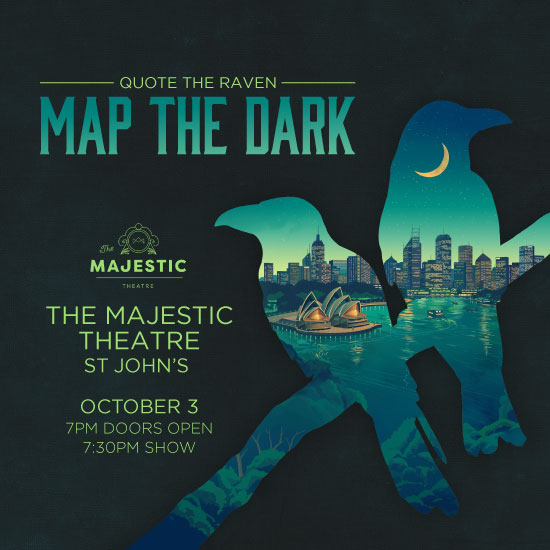 Quote The Raven - Map the Dark