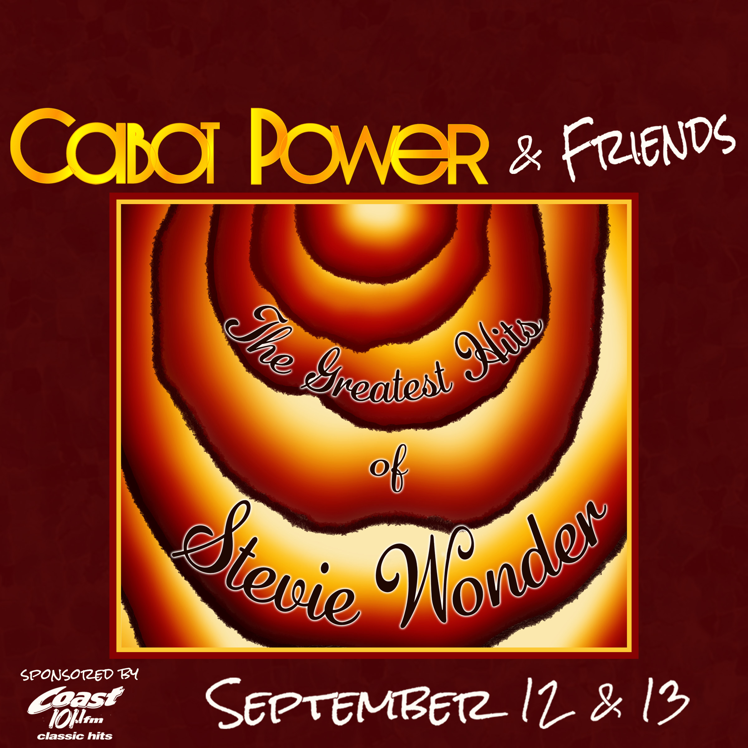 Cabot Power & Friends Present: The Greatest Hits of Stevie Wonder