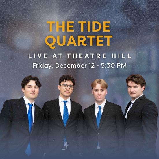 The Tide Quartet: Live @ Theatre Hill